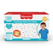 Wholesale - 120ct 2T-3T FISHER PRICE BOYS TRAINING PANTS, UPC: 850016923493
